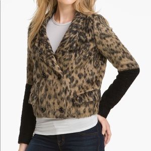 Smythe wool jacket - leopard print - never worn!